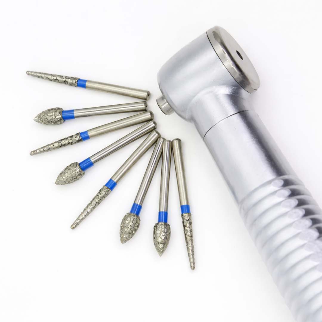 Autoclavable Aluminum Burr Holders for 30 High-Speed Turbine Burrs