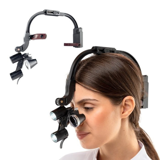 M1 Loupe with 2.5x lenses and 2 Rechargeable Batteries