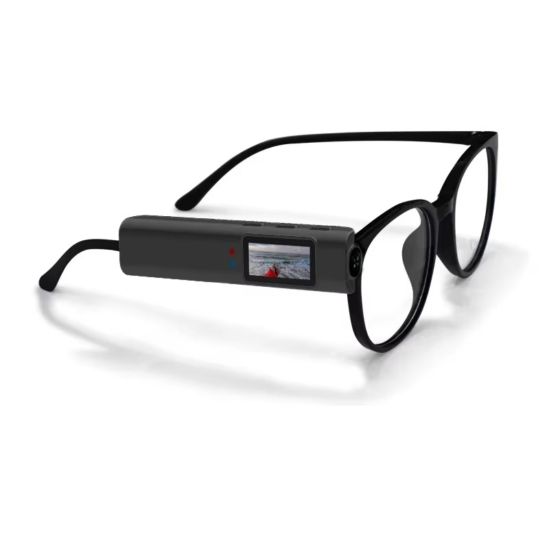 Mini Camera 2.7K with First-Person View for Magnifying Glasses and Prescription Glasses