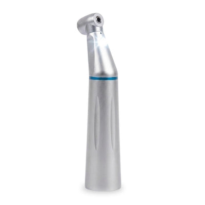 Dental lågvarvs-vinkelstycke med LED och vattenspray
