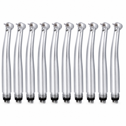 LED-turbin för dental höghastighet - 10-delars kit (2 eller 4 hål)